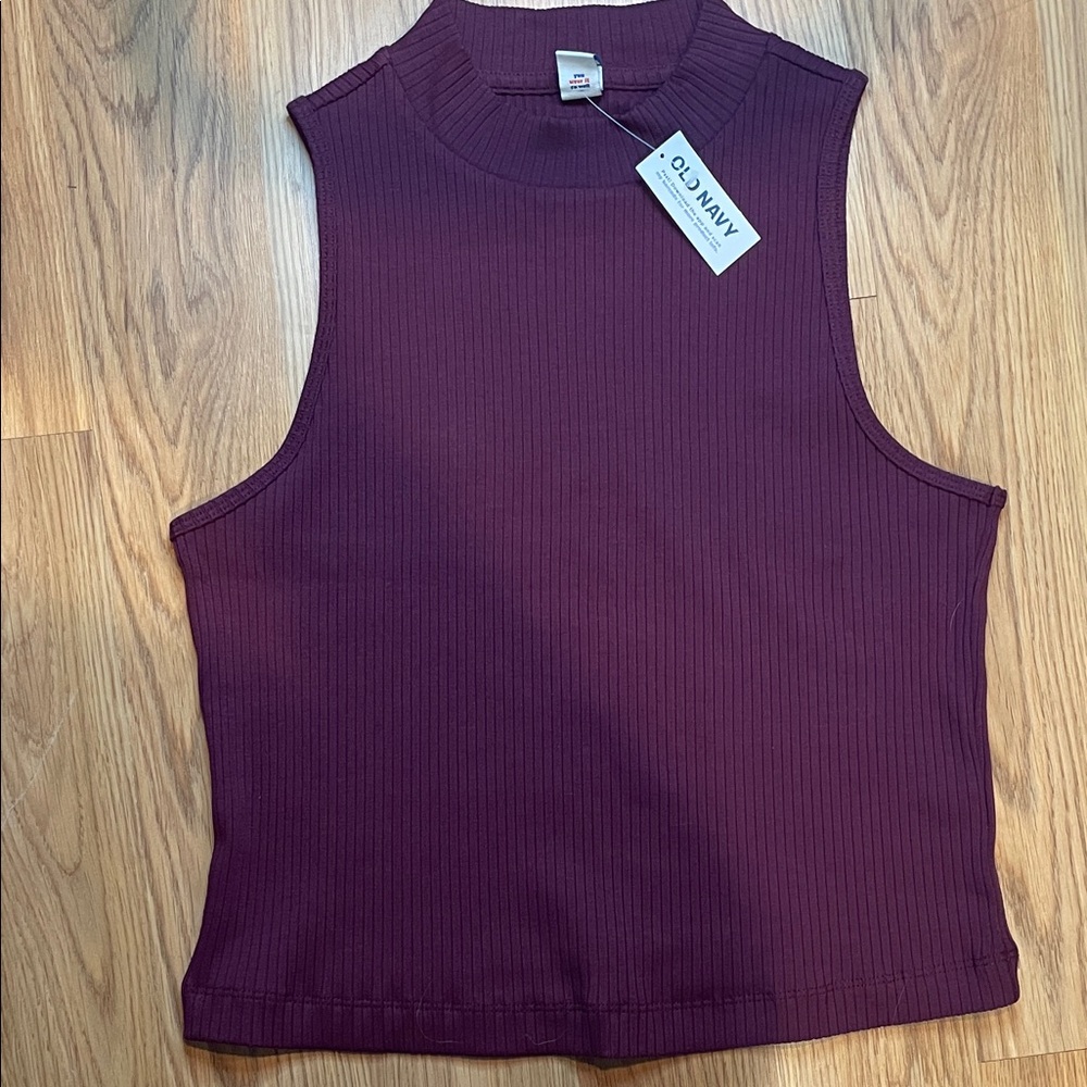Old Navy Women's Deep Purple Muscle Tee